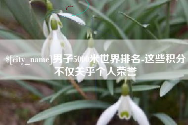 宝鸡男子5000米世界排名-这些积分不仅关乎个人荣誉