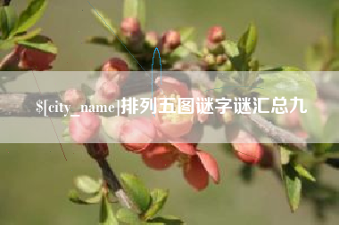 宝鸡排列五图谜字谜汇总九
