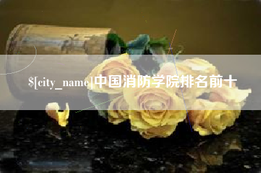 宝鸡中国消防学院排名前十