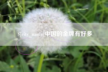 宝鸡中国的金牌有好多
