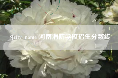 宝鸡河南消防学校招生分数线