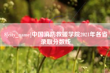 宝鸡中国消防救援学院2021年各省录取分数线