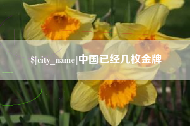 宝鸡中国已经几枚金牌