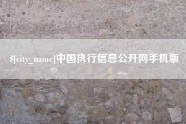 宝鸡中国执行信息公开网手机版