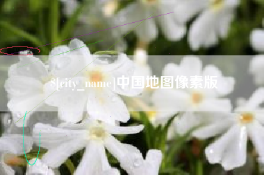 宝鸡中国地图像素版