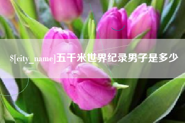 宝鸡五千米世界纪录男子是多少