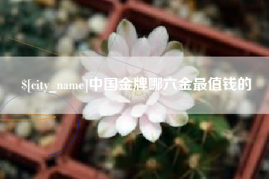 宝鸡中国金牌哪六金最值钱的